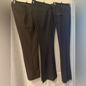 3 pairs Brown women’s pants size
